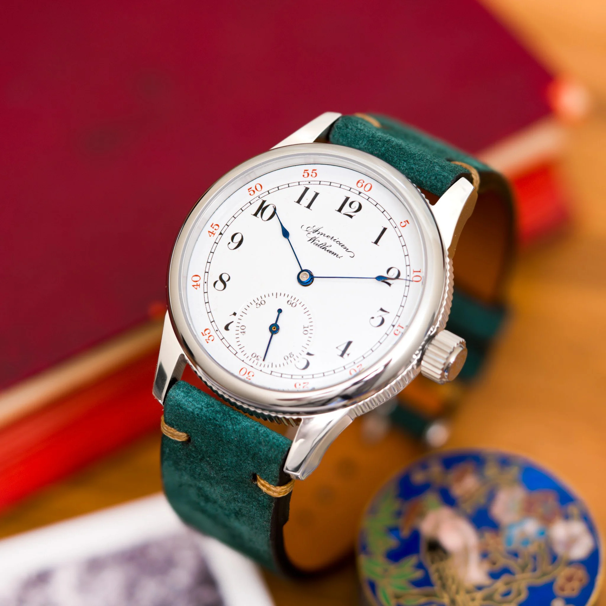 Waltham pocket watch conversion — Frett & Co Clockworks